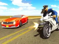 Moto Bike Police Chase 3D Screen Shot 2