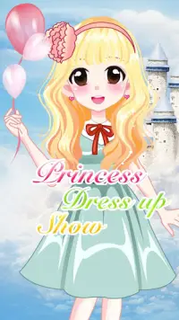 Sweetheart Princess Dress Up - fun game for girls Screen Shot 0