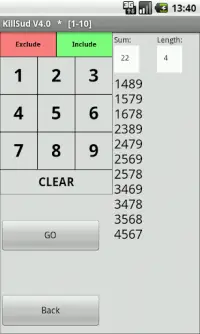 KillSud - killer sudoku Screen Shot 4