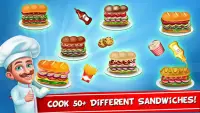 My sandwich Shop Cooking & Restaurant Chef Game Screen Shot 6