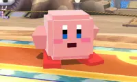 Kirby (SMBU) [SKIN 4D   ADD-ON] にとって Minecraft PE Screen Shot 1