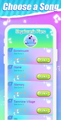 Megalovania Piano Game - Under Screen Shot 0