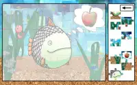 Greedy Fish Kids Jigsaw Puzzle Screen Shot 10