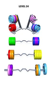 Barbell Sort Puzzle - Color Sort Puzzle Screen Shot 2