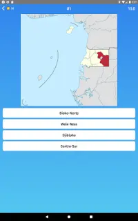 Guinée équatoriale: Provinces - Quiz de géographie Screen Shot 7