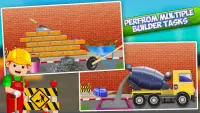 Строитель автовокзала: игра дорожного строительств Screen Shot 2