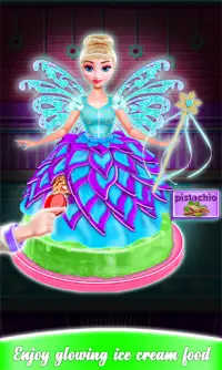 Glow in the Dark Ice Cream Fairy Cake! Bambole mag Screen Shot 3