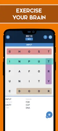 Word Search Puzzle - Free Word Games Screen Shot 4