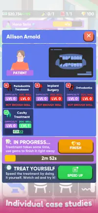 Idle Dentist! Doctor Simulator Games, Run Hospital Screen Shot 5