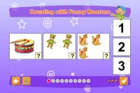 Counting with Funny Monsters Screen Shot 0