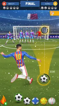 Soccer Kicks Strike Game Screen Shot 2