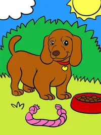 Puppy Coloring Book: Learn To Color And Draw A Dog Screen Shot 2