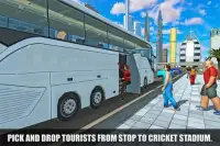 cricket huấn luyện viên xe buýt lái xe giả lập Screen Shot 10