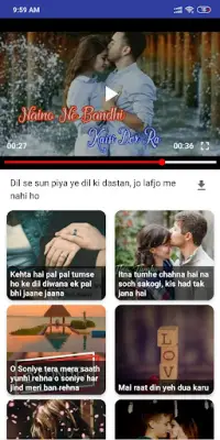 Hindi English Shayari Screen Shot 2