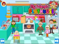 My Pretend House - Kids Family & Dollhouse Games Screen Shot 1