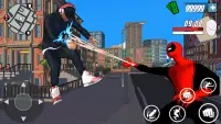 Spider Hero Rope Fighting - Gangster San andreas Screen Shot 0