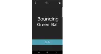 Bouncing Green Ball Screen Shot 0
