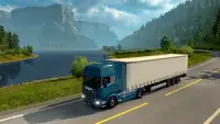 Euro Truck Simulator 2021 - New Truck Driving Game Screen Shot 0