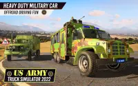 US Army Truck Driver Simulator Screen Shot 1