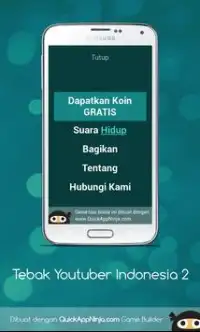 Tebak Youtuber Indonesia 2 Screen Shot 6