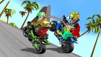 Boss Of Bike Racing - Motorcycle Bumper.io Race 3d Screen Shot 1