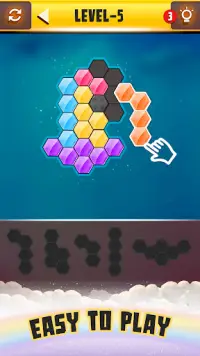 Hexa Puzzle Games PRO: Jigsaw Block Puzzle IQ Test Screen Shot 0