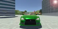 لانسر إيفو الانجراف محاكي: ألعاب السيارات سباق 3D Screen Shot 1