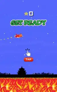 Flappy Flying Dragon Screen Shot 2