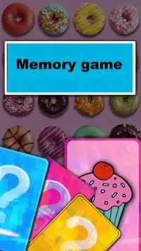 Memory game Screen Shot 0