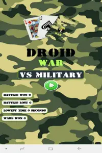 War Card Game (Droid Edition) Screen Shot 2