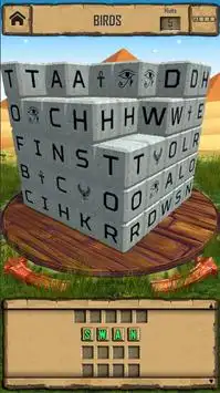 Spot the Word 3D - Word search in English! Screen Shot 5