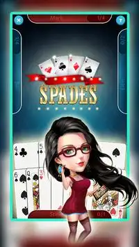 Ace Spades: Offline Spades game Screen Shot 0