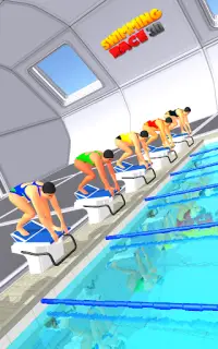 Flip Swimming Race 3d 2017 Screen Shot 0