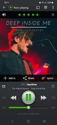 PlayerPro Music Player Screen Shot 1