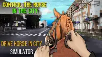 قيادة الحصان في مدينة محاكي Screen Shot 0