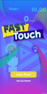 Fast touch - Raise finger speed - break screen Screen Shot 0