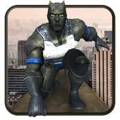 Flying Superhero Panther Assault Rescue Mission 3D