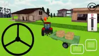 Traktör: Saman Taşıma Oyunu 3D Screen Shot 2