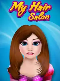 Princess Hair Salon Kids Game Screen Shot 0