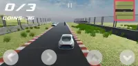 2 Player Racing 3D Car Speed-d Screen Shot 0