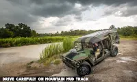 Exército caminhão dirigindo Screen Shot 0