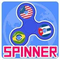 ߷ Fidget Flag Spinner ߷ World Flags Game
