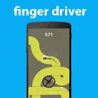 Finger Driver ! Screen Shot 1