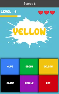 Color Game Screen Shot 1