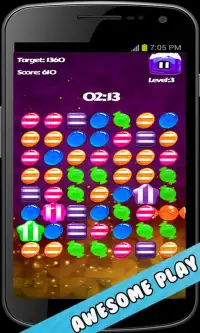 Candy Jewel Smasher-Crush Saga Screen Shot 0