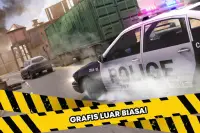 Mobil Polisi Mengejar 🚨 Perampok Kejahatan Balap Screen Shot 4