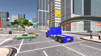 Big American City Truck Driving Simulator 2022 Screen Shot 0