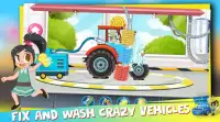 Sugar Ruch - Car Cleaning and Repairing Kids Game Screen Shot 0