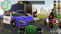 Police Transport: Car Games Screen Shot 1