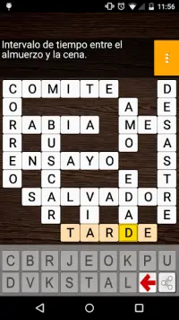 CrossWords Spanish Screen Shot 0